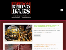 Tablet Screenshot of freedombehindbars.com